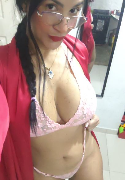 Woman taking a selfie