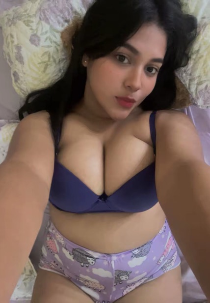 Woman in a casual top