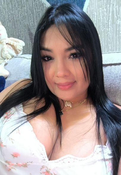 Woman in a casual top