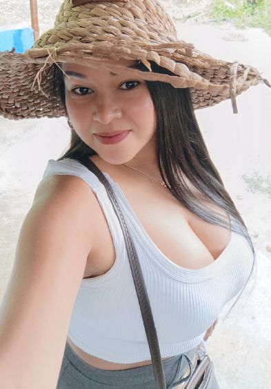 Woman smiling