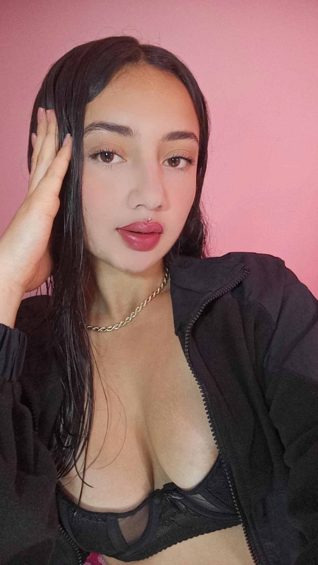 Woman taking a selfie